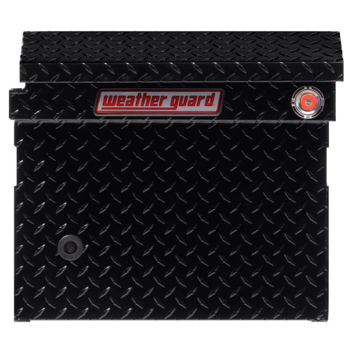 Weather Guard Saddle Box Aluminum Full Low Profile Gloss Black - Image 4