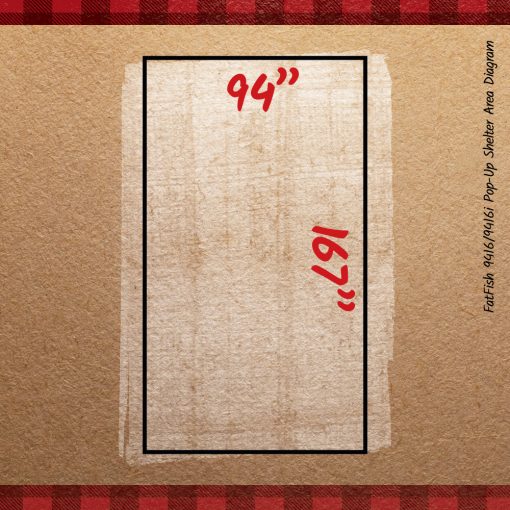 FatFish 9416i Thermal Pop-up Shelter Ice Fishing House - Image 6