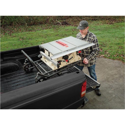 Shop Fox 10" Benchtop Table Saw with Stand 120V 2HP 1 Phase - Image 8