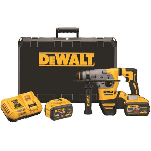 20V MAX* XR® Brushless 1-1/8” L-Shape SDS Plus Rotary Hammer Kit w/9.0Ah
