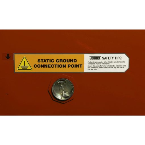 30 Gallon Combustible Manual Close Safety Cabinet - Red - Image 4