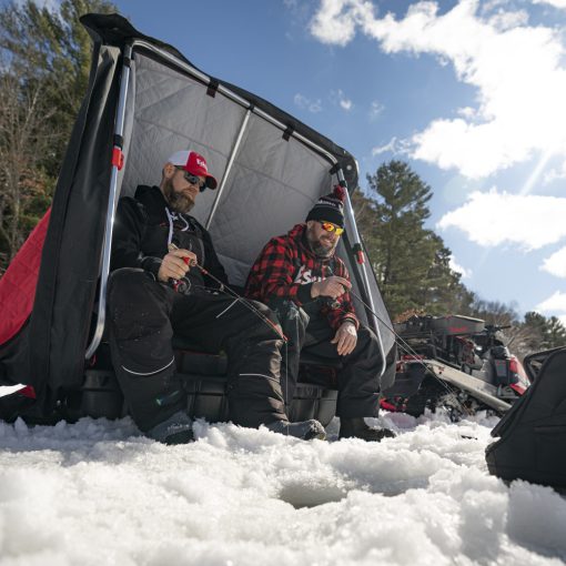 Eskimo Eskape 2400 Ice Fishing House Portable Pop Up - Image 5