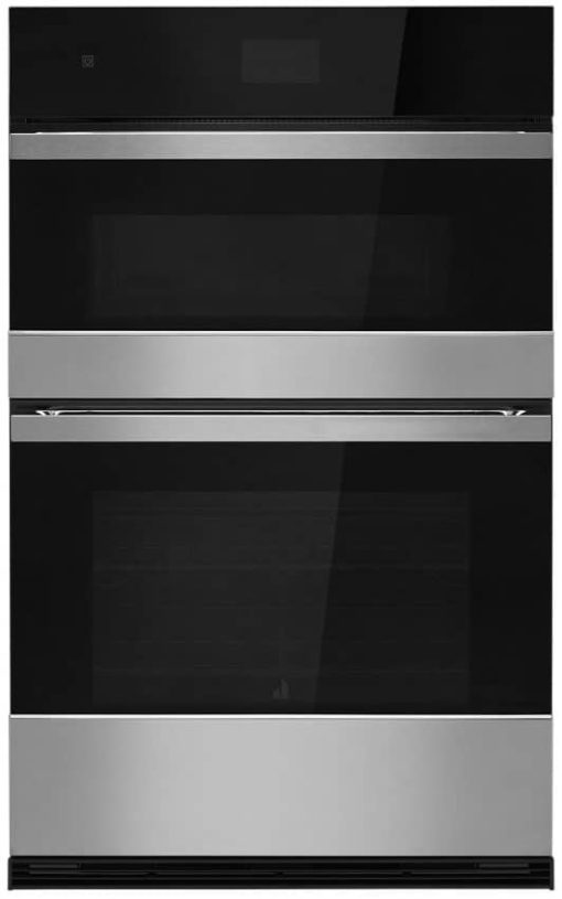 JennAir NOIR 27" Floating Glass Black Electric Convection Pyro Combo Oven