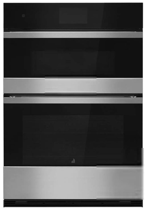 JennAir NOIR 30" Floating Glass Black Combination Microwave/Wall Oven With V2 Vertical Dual-Fan Convection