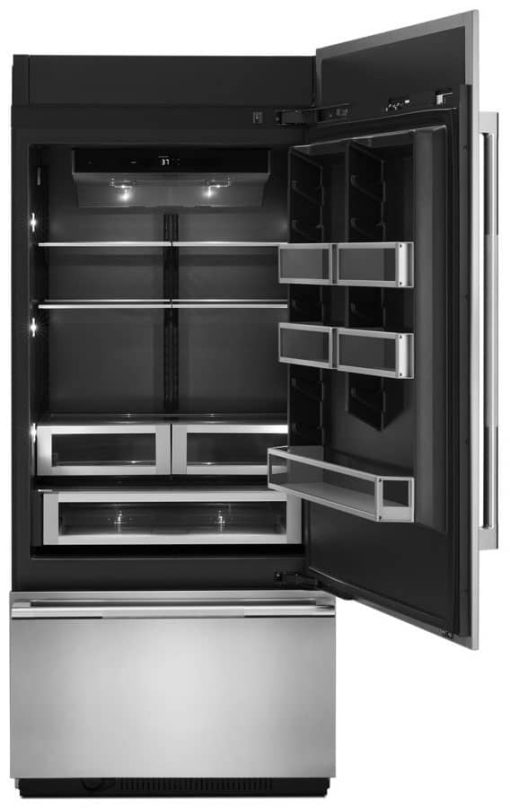 JennAir 36" Panel Ready Right-Hinge Built-In Bottom-Freezer Refrigerator - Image 2