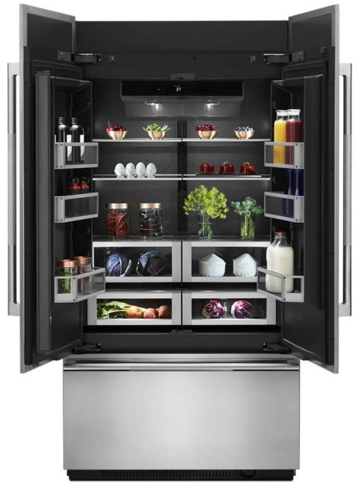 JennAir 42" Panel Ready Built-In French Door Refrigerator - Image 3