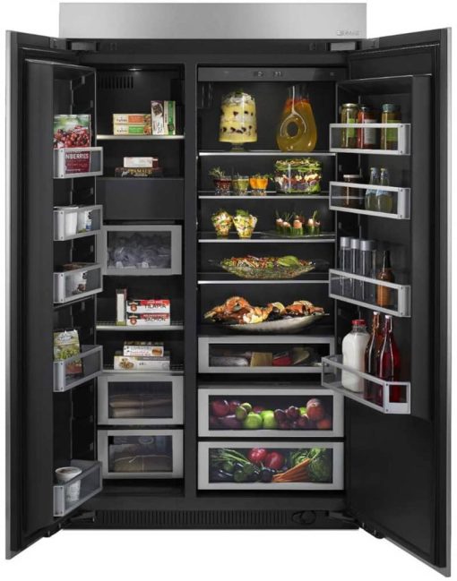 JennAir 48" Panel Ready Built-In Side-By-Side Refrigerator - Image 3
