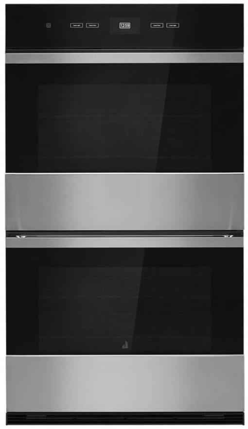 JennAir NOIR 30" Floating Glass Black ADA Double Wall Oven With MultiMode Convection System