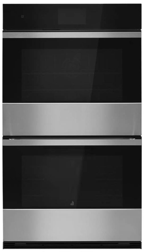 JennAir NOIR 30" Floating Glass Black Double Wall Oven With V2 Vertical Dual-Fan Convection