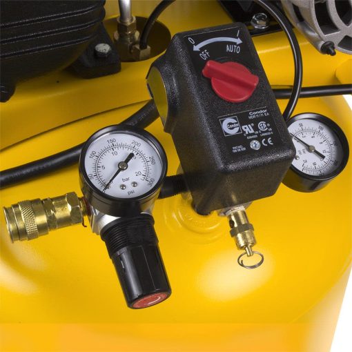 30-Gallon Portable 155-PSI Electric Vertical Air Compressor - Image 4