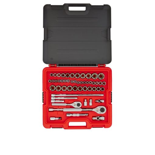 Proto Socket Set 3/8 & 1/2 DR SAE/MM SKT SET 6PT 52pc