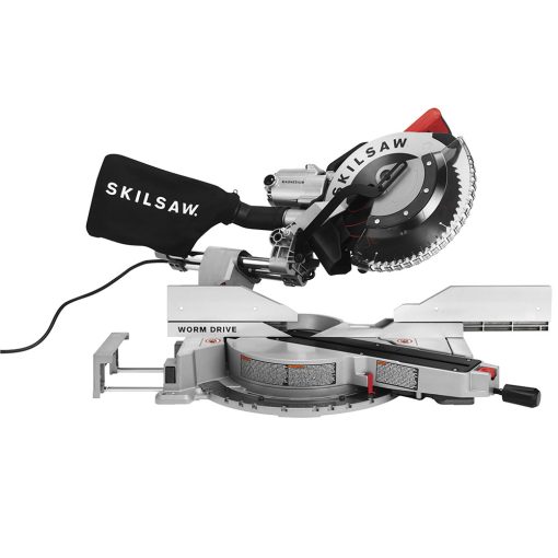 12 In. Worm Drive Dual Bevel Sliding Miter Saw - Image 6