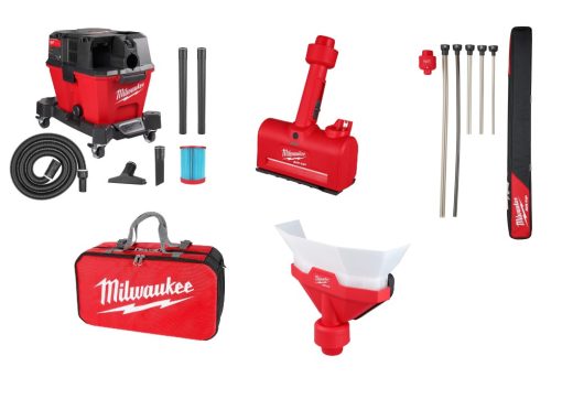 Milwaukee Wet/Dry Vacuum Bare Tool Electrical Bundle