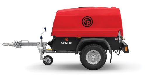 CPS110 110 CFM Portable Tow Behind Air Compressor with Kubota Engine - Image 5