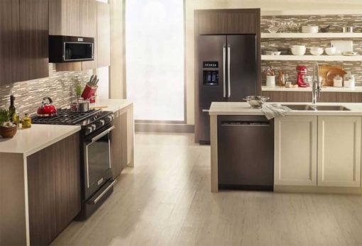 KitchenAid 36" PrintShield Black Stainless Steel French Door Refrigerator With Exterior Ice And Water - Image 6