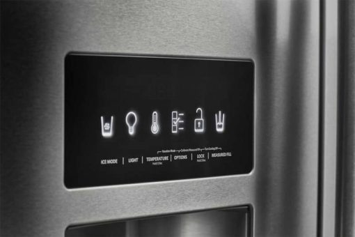 KitchenAid 36" PrintShield Stainless Steel French Door Refrigerator With Exterior Ice And Water - Image 6