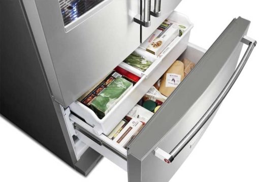 KitchenAid 36" PrintShield Stainless Steel French Door Refrigerator With Exterior Ice And Water - Image 5