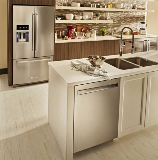 KitchenAid 36" PrintShield Stainless Steel French Door Refrigerator With Exterior Ice And Water - Image 7