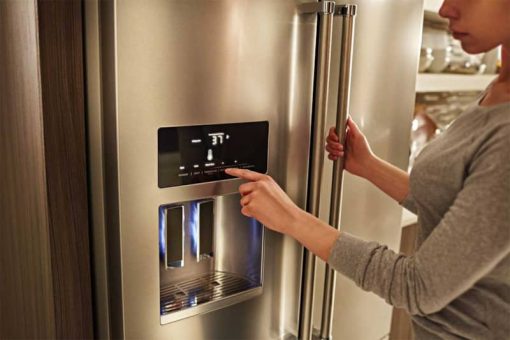 KitchenAid 36" PrintShield Stainless Steel French Door Refrigerator With Exterior Ice And Water - Image 8