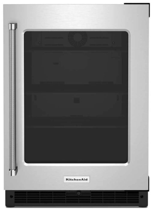 KitchenAid 24" Stainless Frame Right-Hinge Undercounter Refrigerator