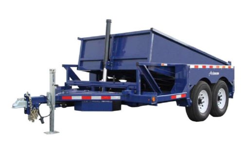 Air-tow 12' 5" Drop Deck & Dump Trailer 74" Deck Width - 10,000# Capacity