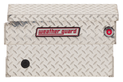 Weather Guard Saddle Truck Tool Box Aluminum Compact Clear - Image 4