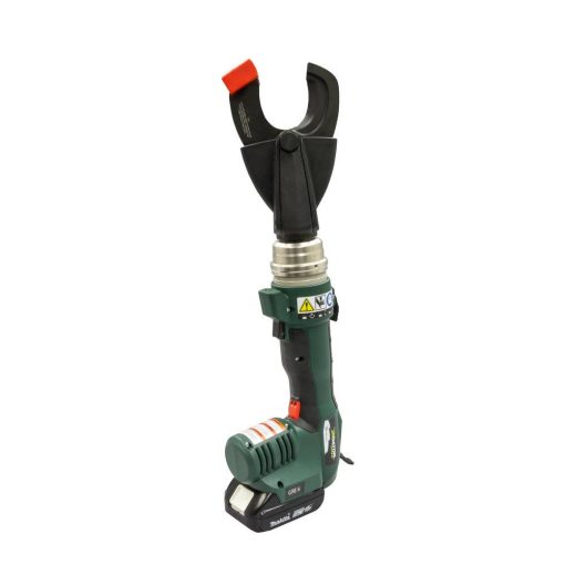 Greenlee 6 Ton Multi-Tool with BGHS Crimp/Cut Heads, Batteries/Charger & Pouch Included - Image 4