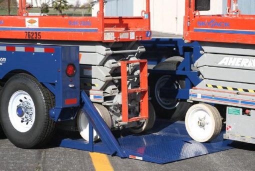 Air-tow 12' Drop Deck Flatbed Trailer 75" Deck Width - 10,000# Capacity - Image 8