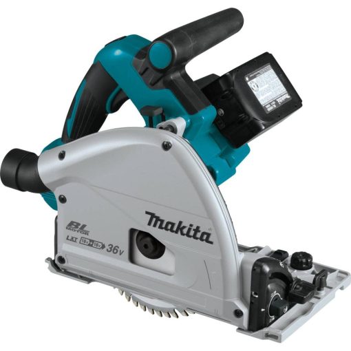 Makita X2 LXT® Li-Ion 6-1/2" Track Saw Kit 18V Plunge