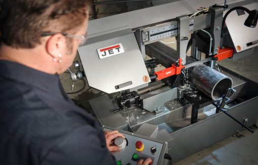 Jet Semi-Automatic Dual Column Bandsaw 12" x 20", 3HP, 230/460V, 3 Phase - Image 6