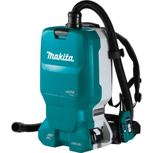 18V X2 LXT® Lithium-Ion (36V) Brushless Cordless 1.6 Gallon HEPA Filter Backpack Dry Dust Extractor Kit, AWS™ Capable (5.0 Ah) - Image 2