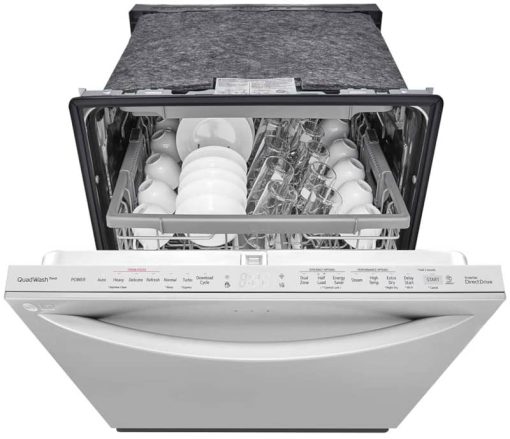 LG 24" PrintProof Stainless Steel Top Control Dishwasher With QuadWash - Image 4