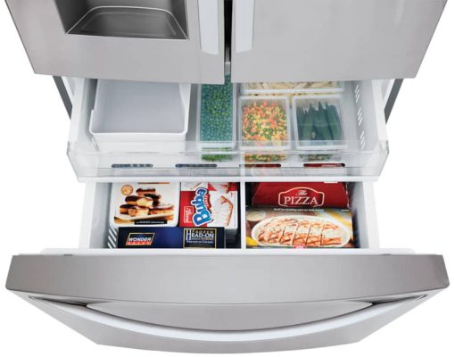LG 26.2 Cu. Ft. PrintProof Stainless Steel Smart Wi-Fi Enabled French Door Refrigerator - Image 8
