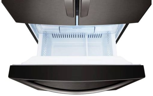 LG 22 Cu. Ft. Black Stainless Steel French Door Refrigerator - Image 7