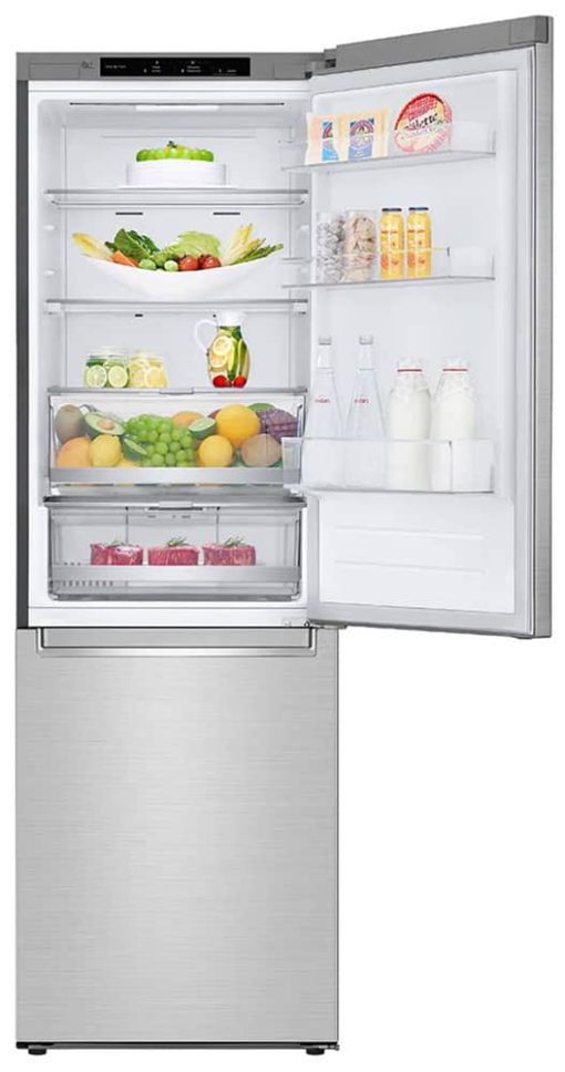 LG 12 Cu. Ft. PrintProof Stainless Steel Counter-Depth Bottom Freezer Refrigerator - Image 5