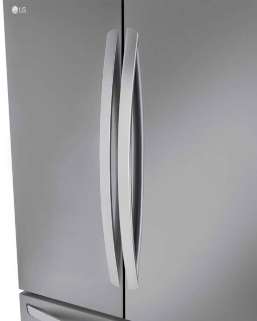 LG 26.5 Cu. Ft. Stainless Steel 3-Door French Door Refrigerator - Image 7