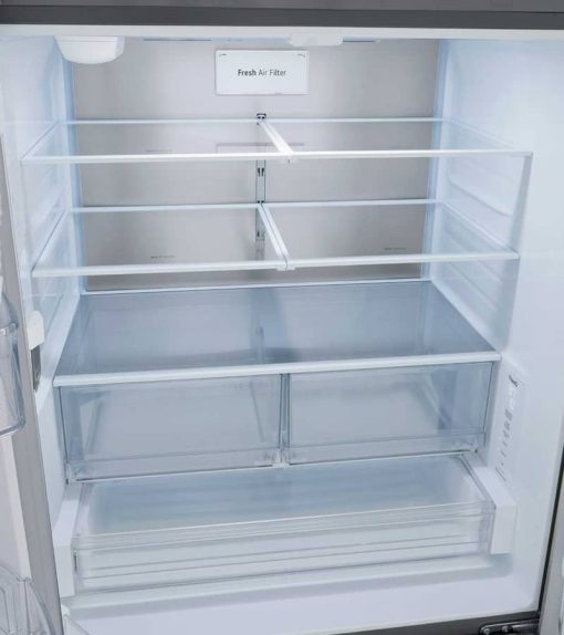 LG 26.5 Cu. Ft. Stainless Steel 3-Door French Door Refrigerator - Image 8