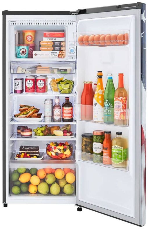 LG 6.9 Cu. Ft. Glory Flag Right-Hinge Single Door Refrigerator - Image 3