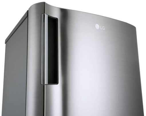 LG 6.9 Cu. Ft. Platinum Silver Single Door Refrigerator - Image 4
