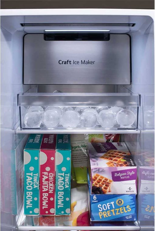 LG ADA 23 Cu. Ft. Stainless Steel Side-By-Side Refrigerator - Image 9