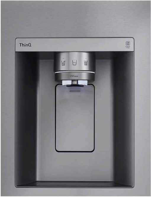 LG ADA 23 Cu. Ft. Stainless Steel Side-By-Side Refrigerator - Image 10