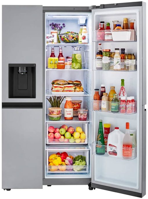 LG ADA 23 Cu. Ft. PrintProof Stainless Steel Side-By-Side Refrigerator - Image 8