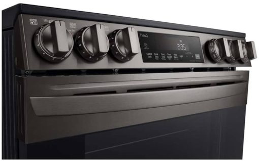 LG 6.3 Cu. Ft. PrintProof Black Stainless Steel Smart Wi-Fi Enabled Slide-In Electric Range - Image 14