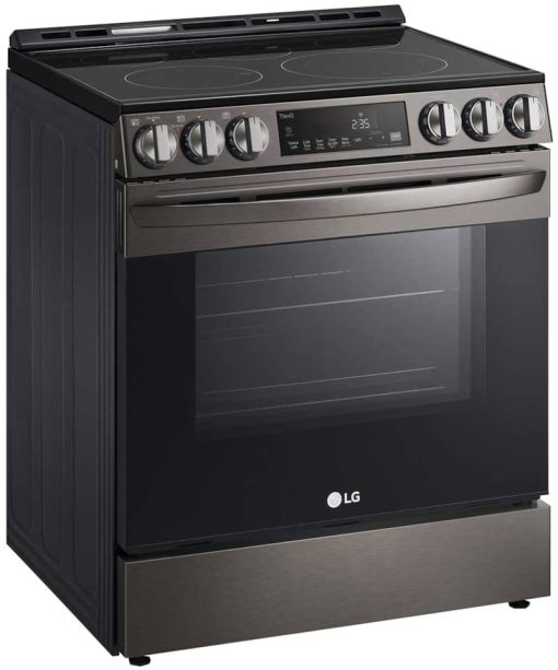 LG 6.3 Cu. Ft. PrintProof Black Stainless Steel Smart Wi-Fi Enabled Slide-In Electric Range - Image 7