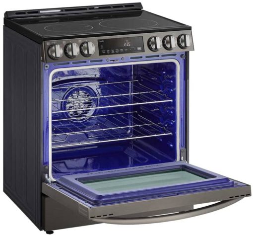 LG 6.3 Cu. Ft. PrintProof Black Stainless Steel Smart Wi-Fi Enabled Slide-In Electric Range - Image 8