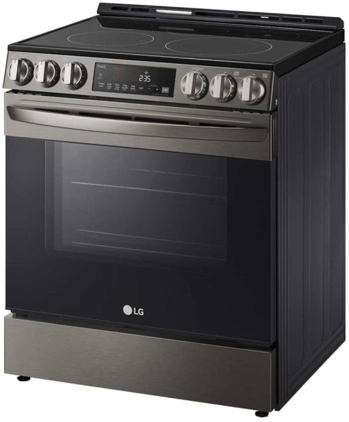 LG 6.3 Cu. Ft. PrintProof Black Stainless Steel Smart Wi-Fi Enabled Slide-In Electric Range - Image 4
