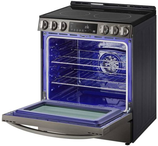 LG 6.3 Cu. Ft. PrintProof Black Stainless Steel Smart Wi-Fi Enabled Slide-In Electric Range - Image 5