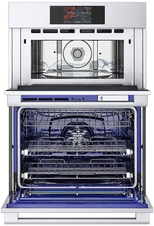 LG STUDIO 6.4 Cu. Ft. Stainless Steel Combination Double Wall Oven With Air Fry - Image 2