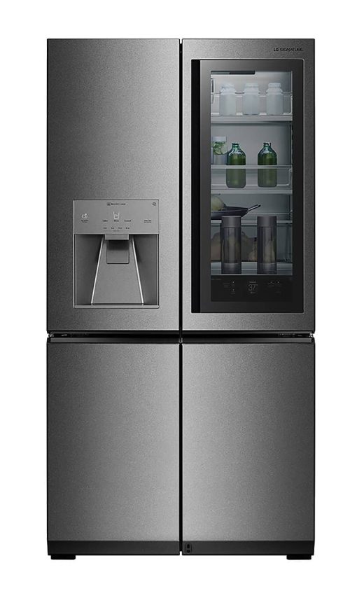 LG ADA 31 Cu. Ft. Textured Steel Smart Wi-Fi Enabled InstaView Door-In-Door Refrigerator