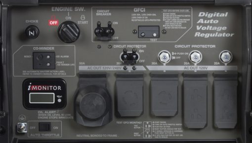 Honda EB10000 10,000Watt Industrial Generator with CO-MINDER Sensor - Image 4